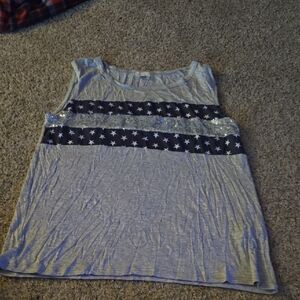 BiBi Light Gray Tank Top